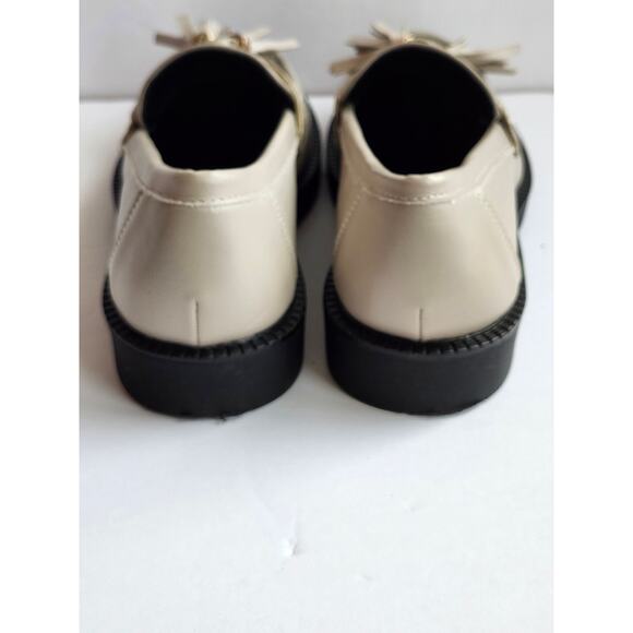 JF Georgia Tassel Slip On Loafer Preppy Casual Academia Size 4 S0021 - Picture 6 of 7